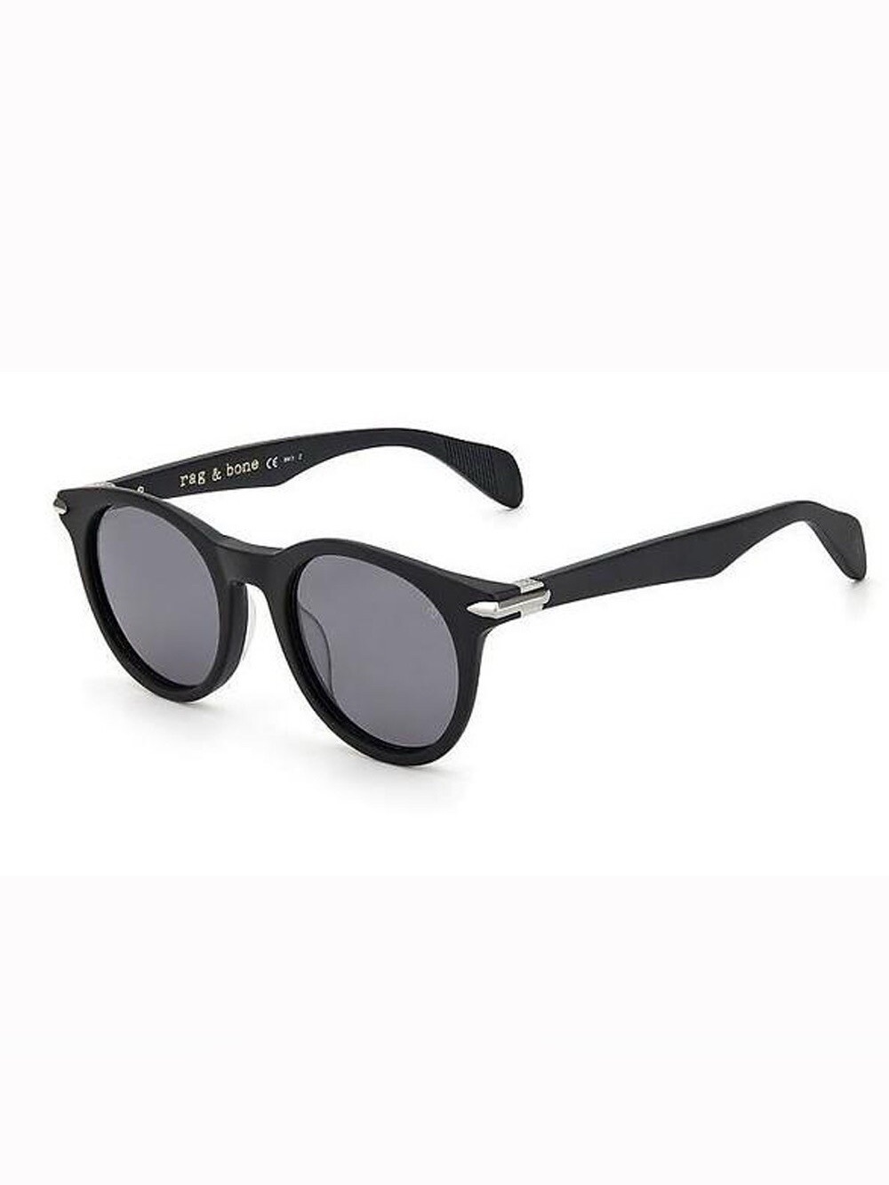 Rag & Bone RNB5012/S Matte Black Polarized Sunglasses NWT + Case